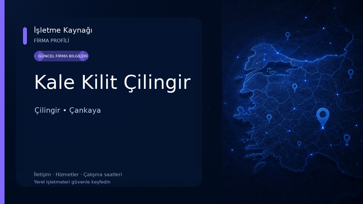 Kale Kilit Çilingir