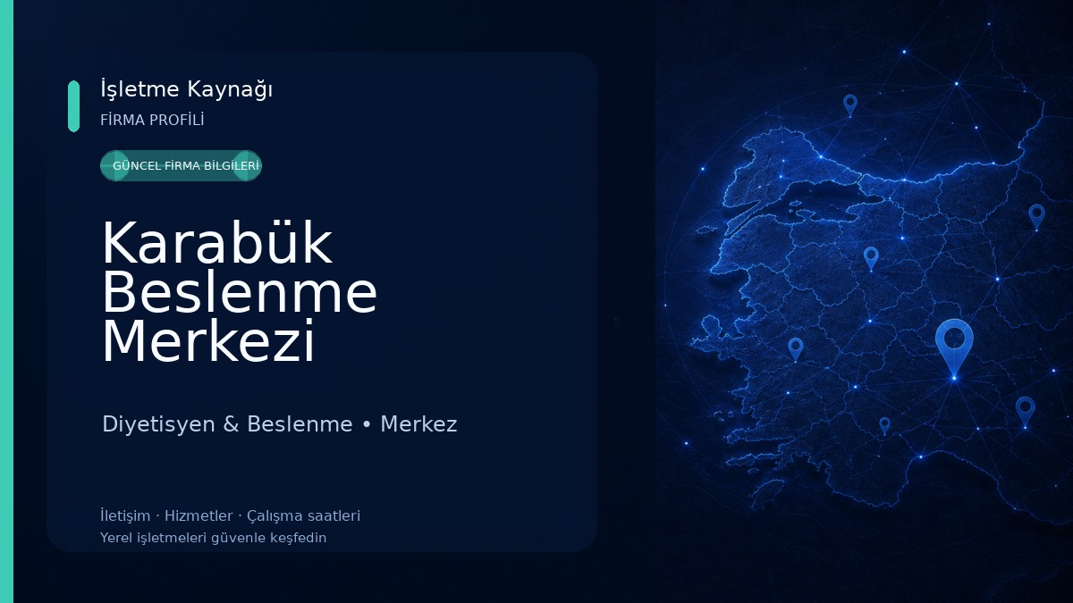 Karabük Beslenme Merkezi Diyetisyen & Beslenme