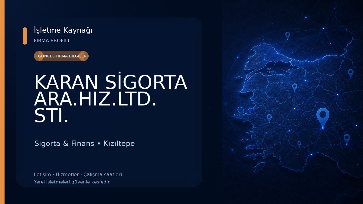 KARAN SİGORTA ARA.HIZ.LTD. STI. Sigorta & Finans