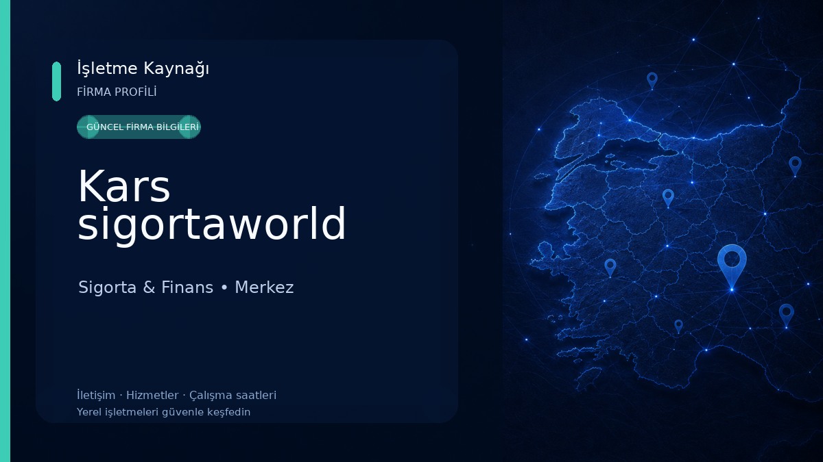 Kars sigortaworld Sigorta & Finans