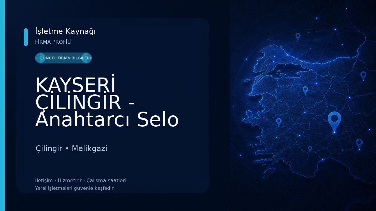 KAYSERİ ÇİLİNGİR - Anahtarcı Selo 7/24 Çilingir
