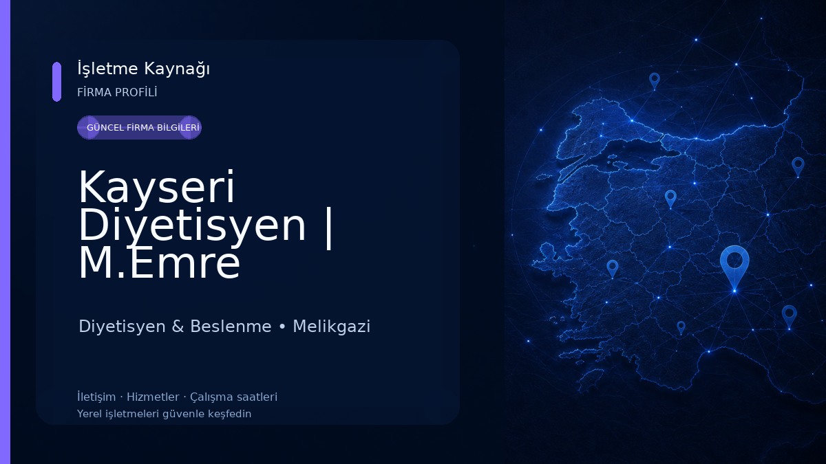 Kayseri Diyetisyen | M.Emre KAHRAMAN |Andulasyon Terapi Uzmanı