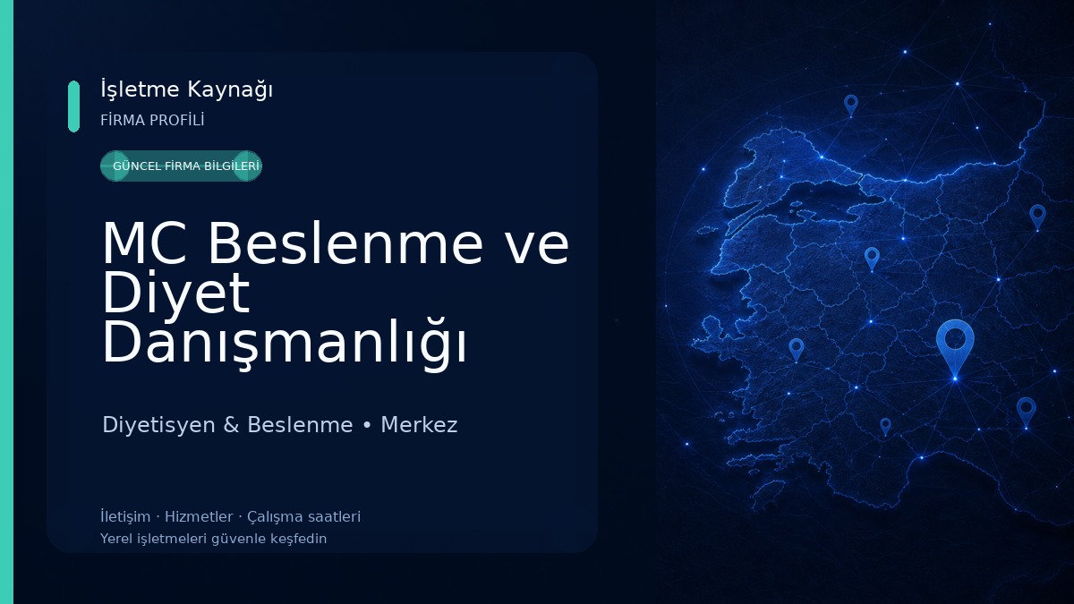 MC Beslenme ve Diyet Danışmanlığı