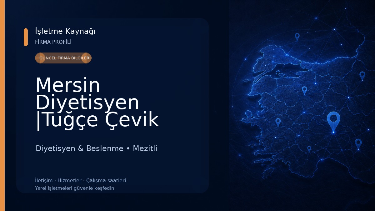 Mersin Diyetisyen |Tuğçe Çevik Diyetisyen & Beslenme