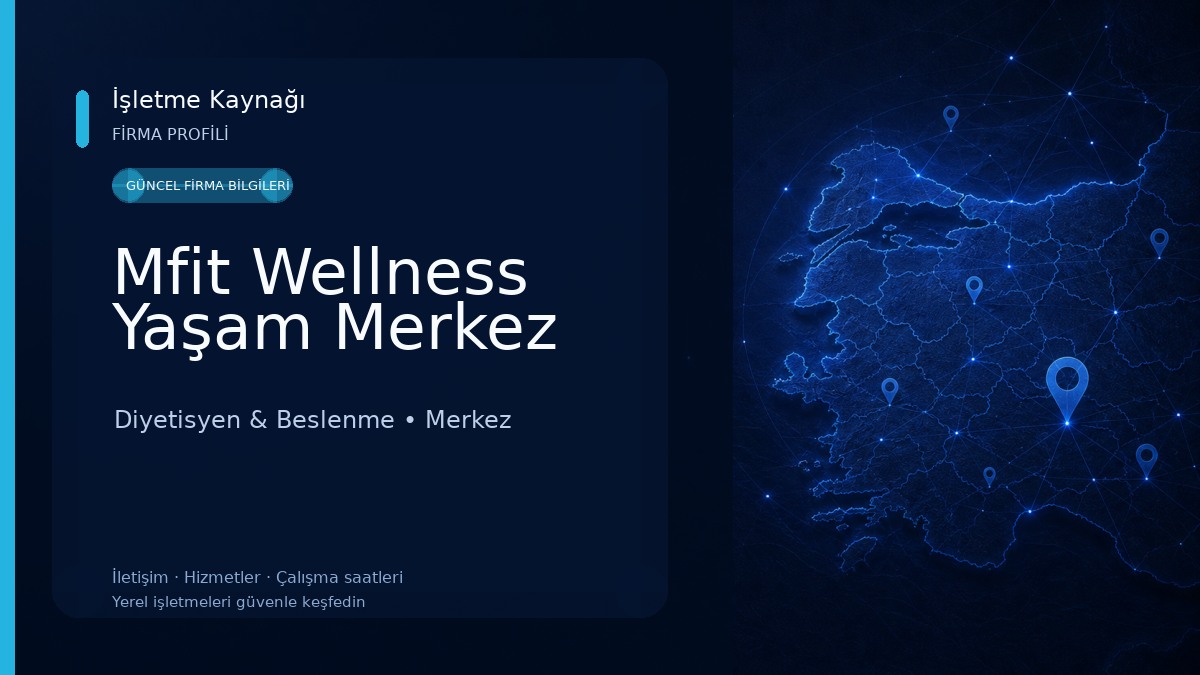 Mfit Wellness Yaşam Merkez Diyetisyen & Beslenme