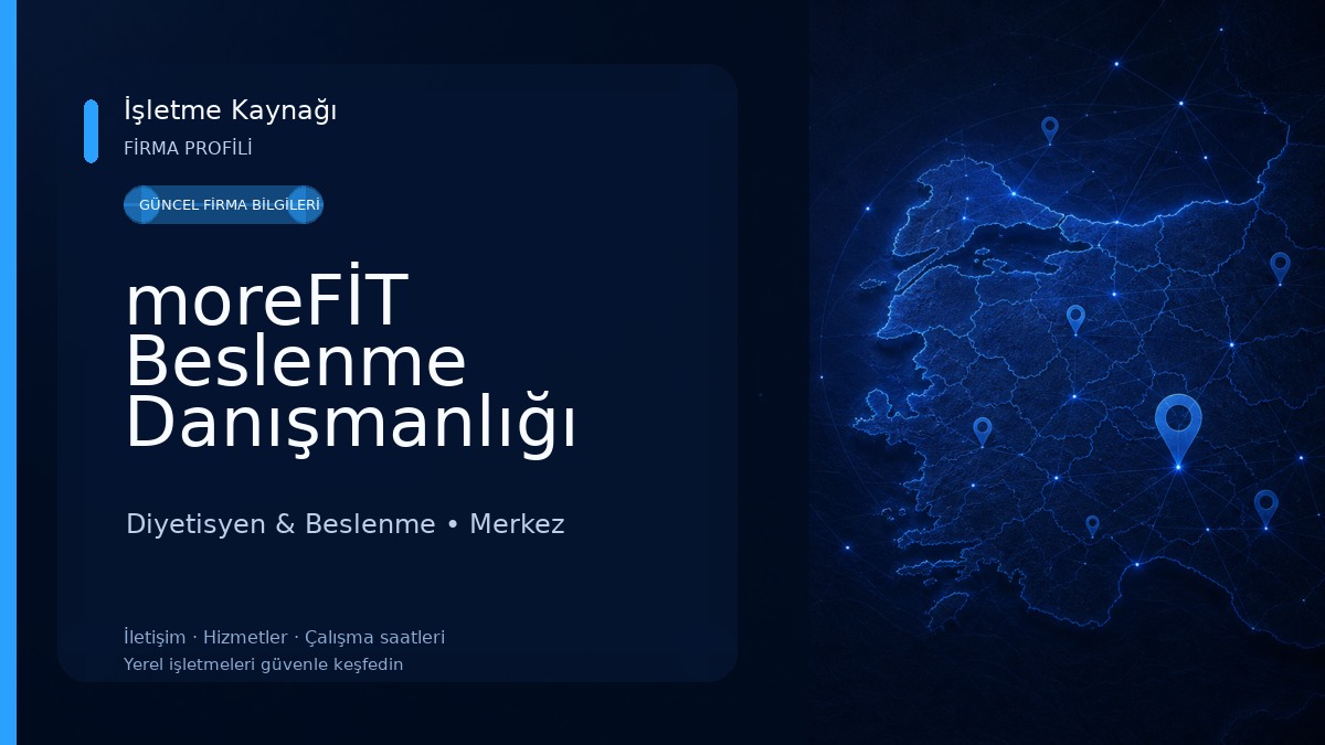 moreFİT Beslenme Danışmanlığı