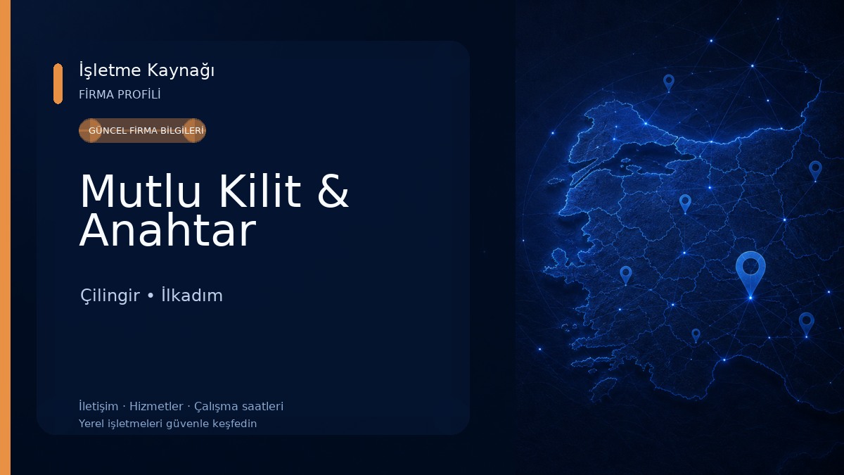 Mutlu Kilit & Anahtar Çilingir