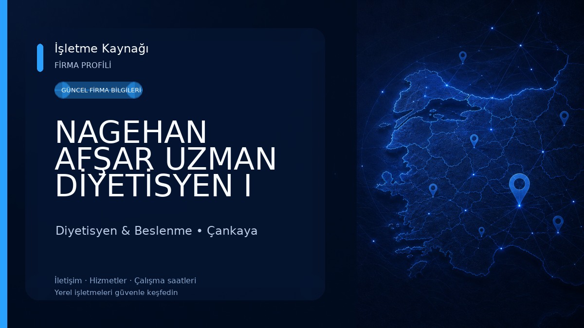 NAGEHAN AFŞAR UZMAN DİYETİSYEN I Çankaya Diyetisyen | Çukurambar Diyetisyen | Söğütözü Diyetisyen | Çayyolu Diyetisyen