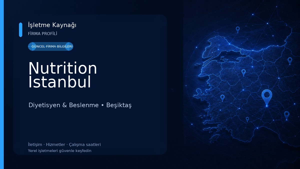 Nutrition İstanbul Diyetisyen & Beslenme