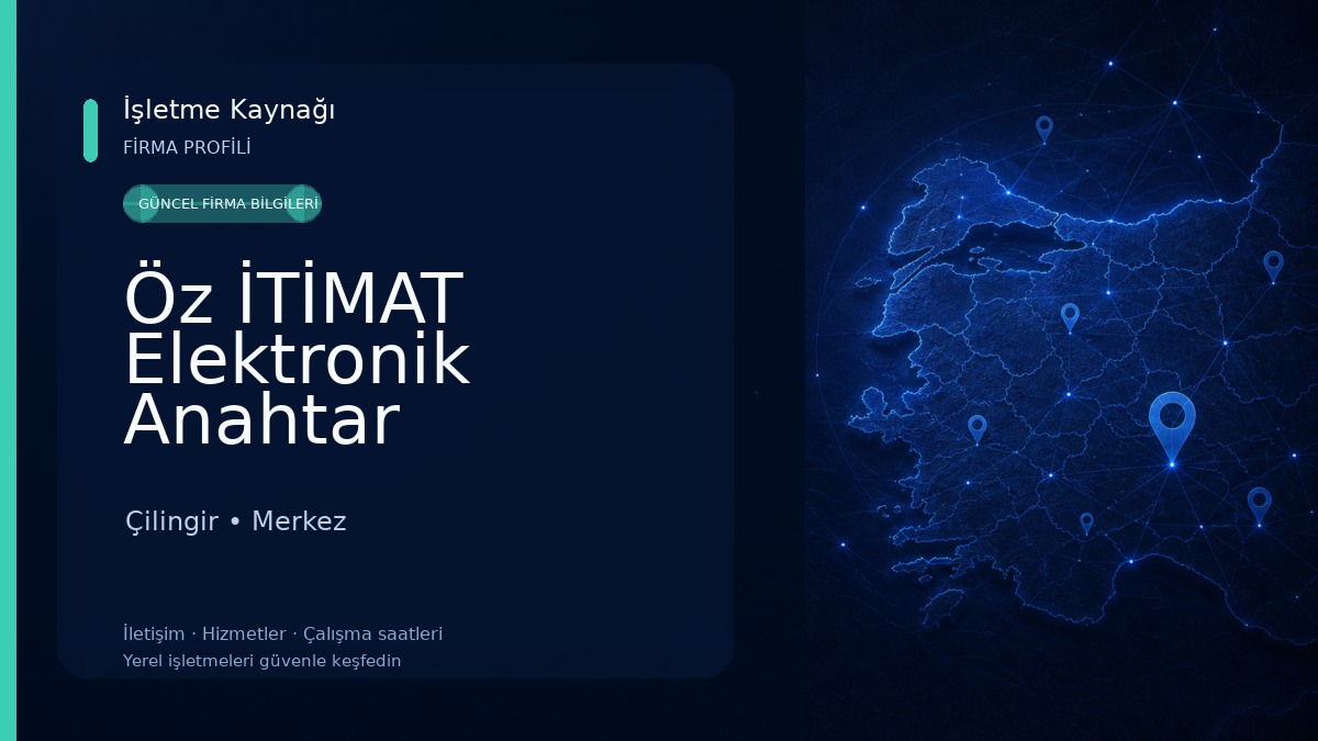 Öz İTİMAT Elektronik Anahtar 