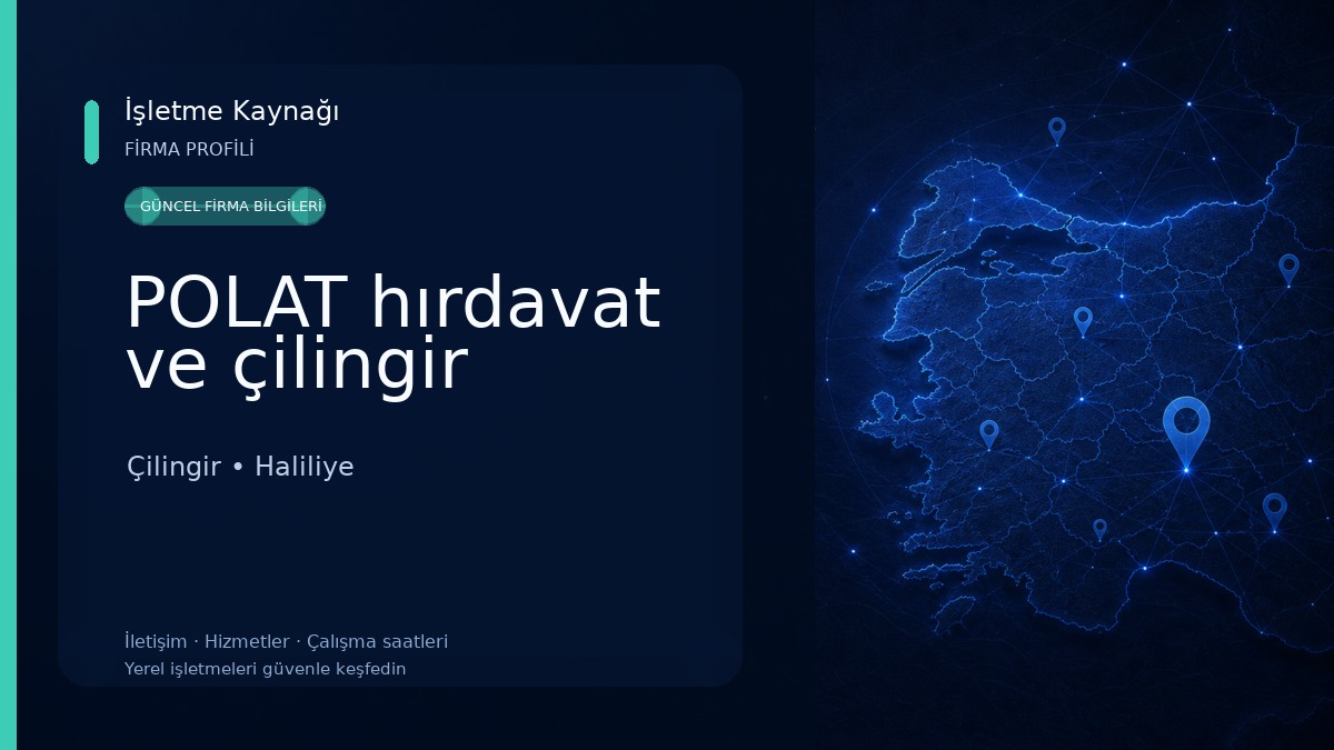 POLAT hırdavat ve çilingir Çilingir