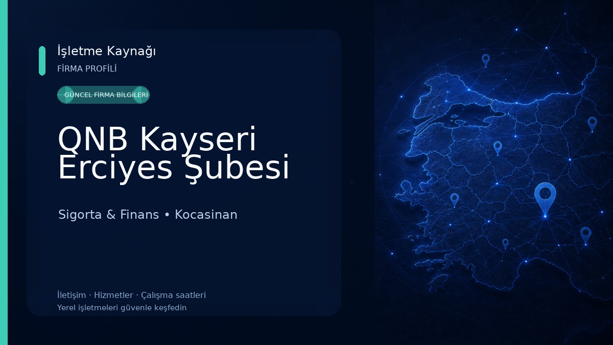 QNB Kayseri Erciyes Şubesi