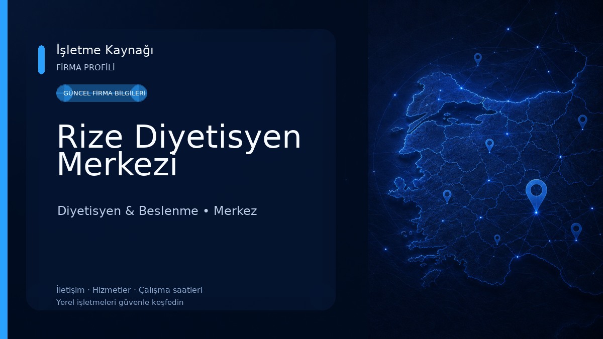 Rize Diyetisyen Merkezi Diyetisyen & Beslenme