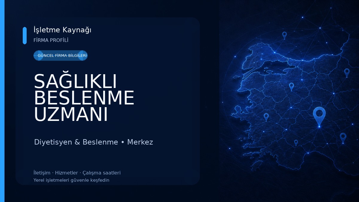 SAĞLIKLI BESLENME UZMANI BELİNAY ACER