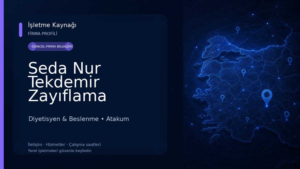 Seda Nur Tekdemir Zayıflama Merkezi