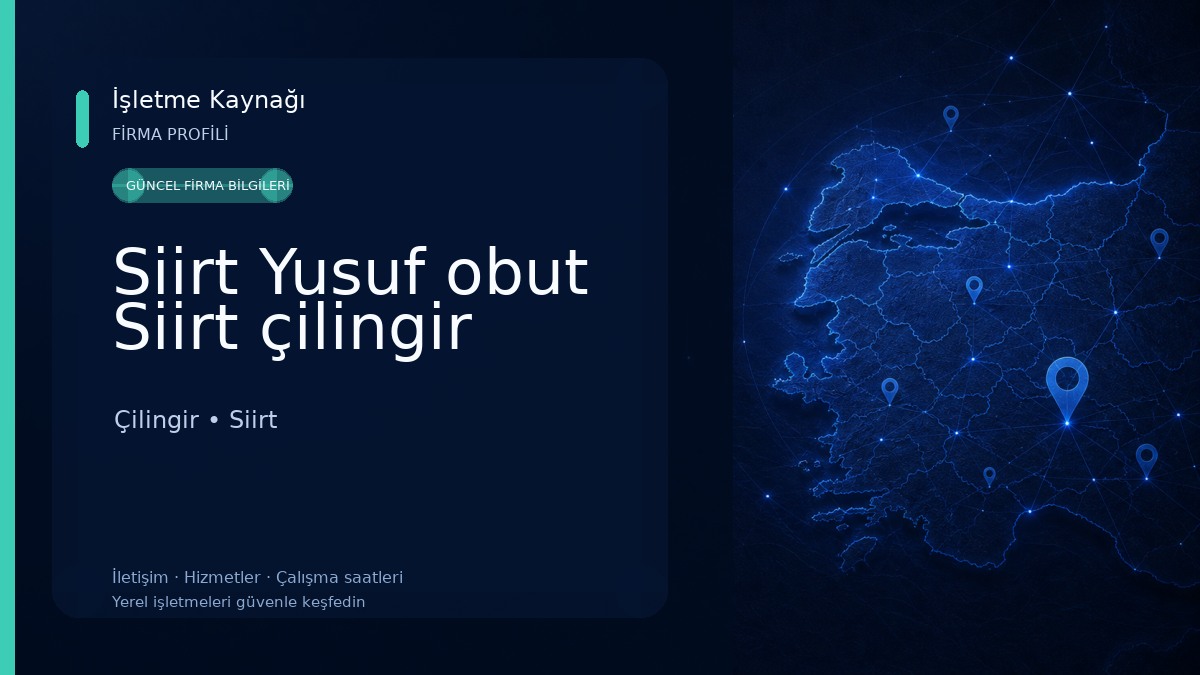 Siirt Yusuf obut Siirt çilingir Çilingir