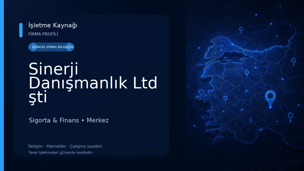 Sinerji Danışmanlık Ltd şti Sigorta & Finans