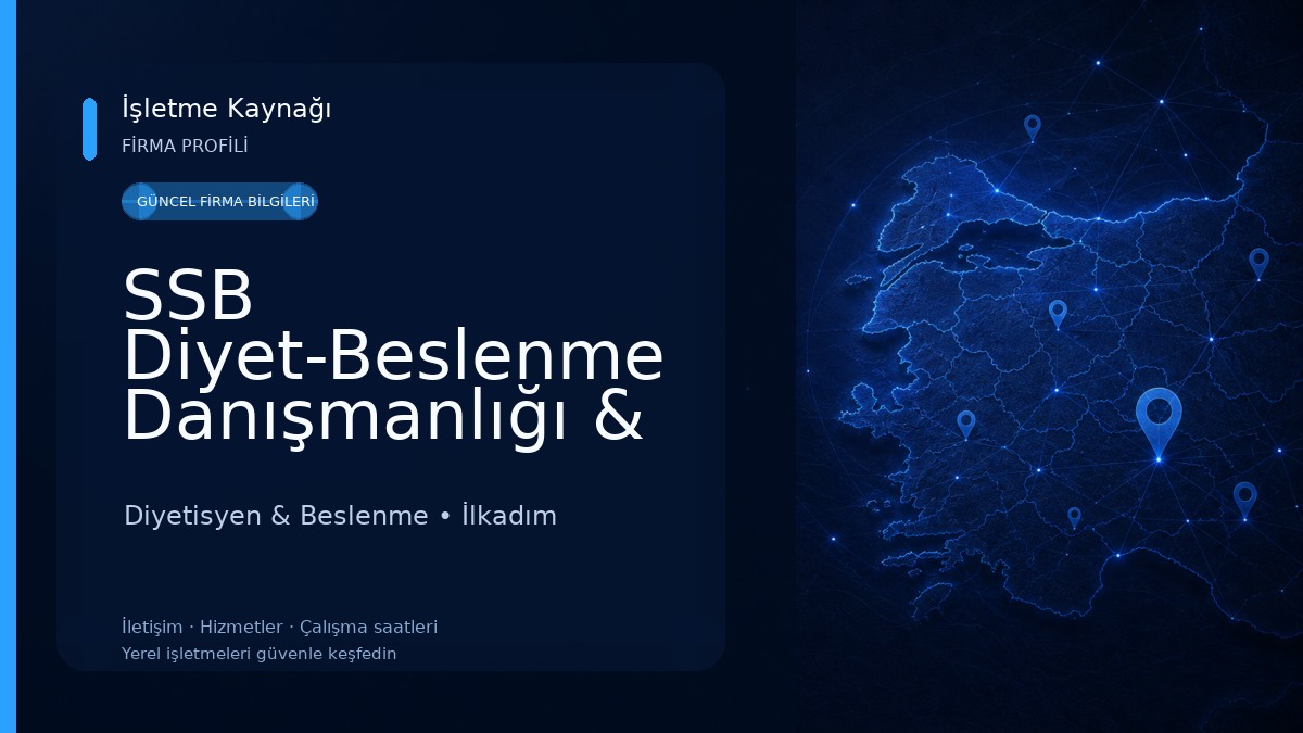 SSB Diyet-Beslenme Danışmanlığı & Andulasyon Diyetisyen & Beslenme
