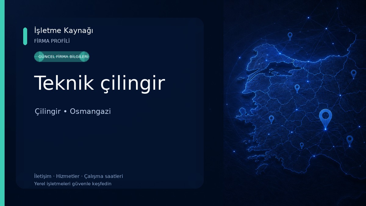 Teknik çilingir 