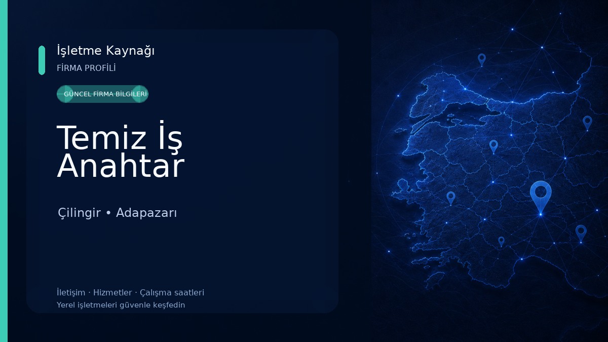 Temiz İş Anahtar 