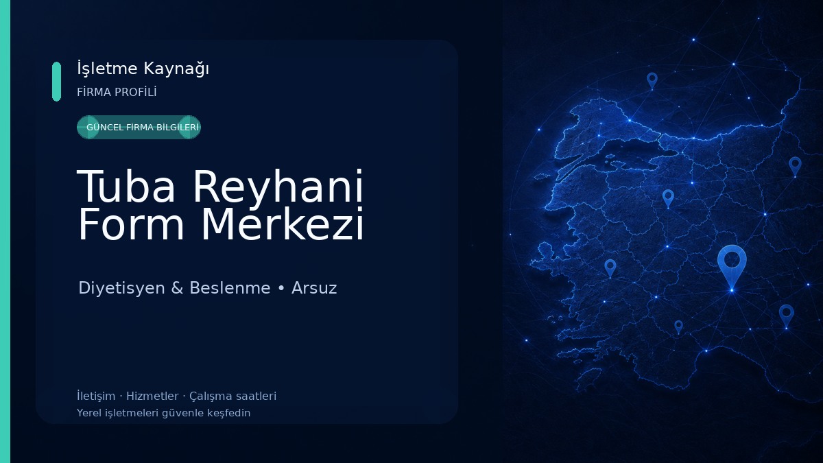 Tuba Reyhani Form Merkezi Diyetisyen & Beslenme