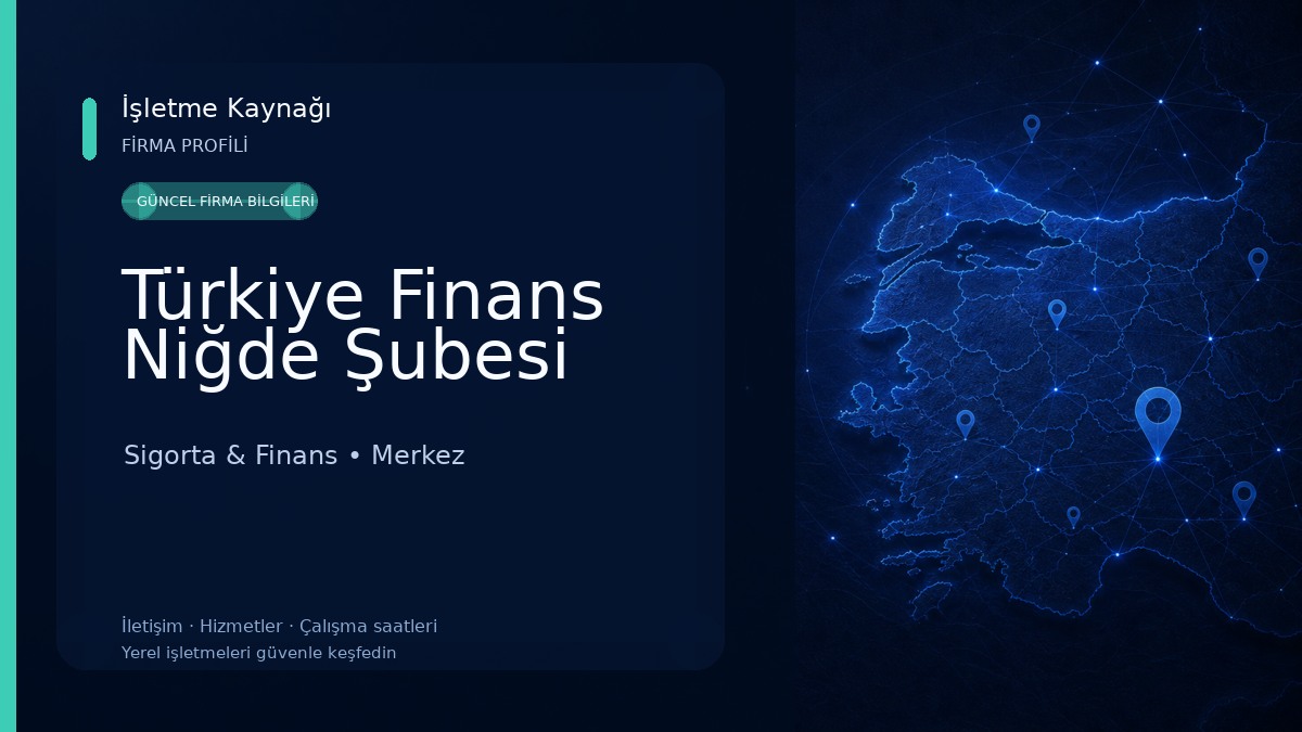 Türkiye Finans Niğde Şubesi