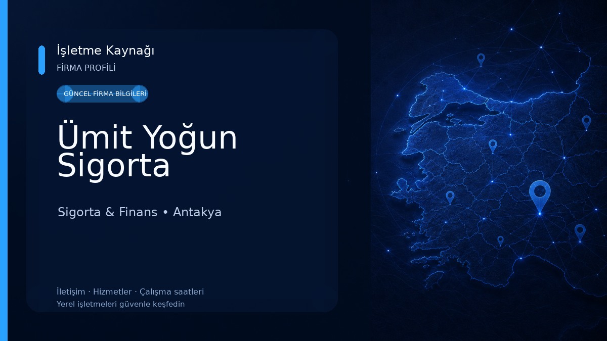 Ümit Yoğun Sigorta 