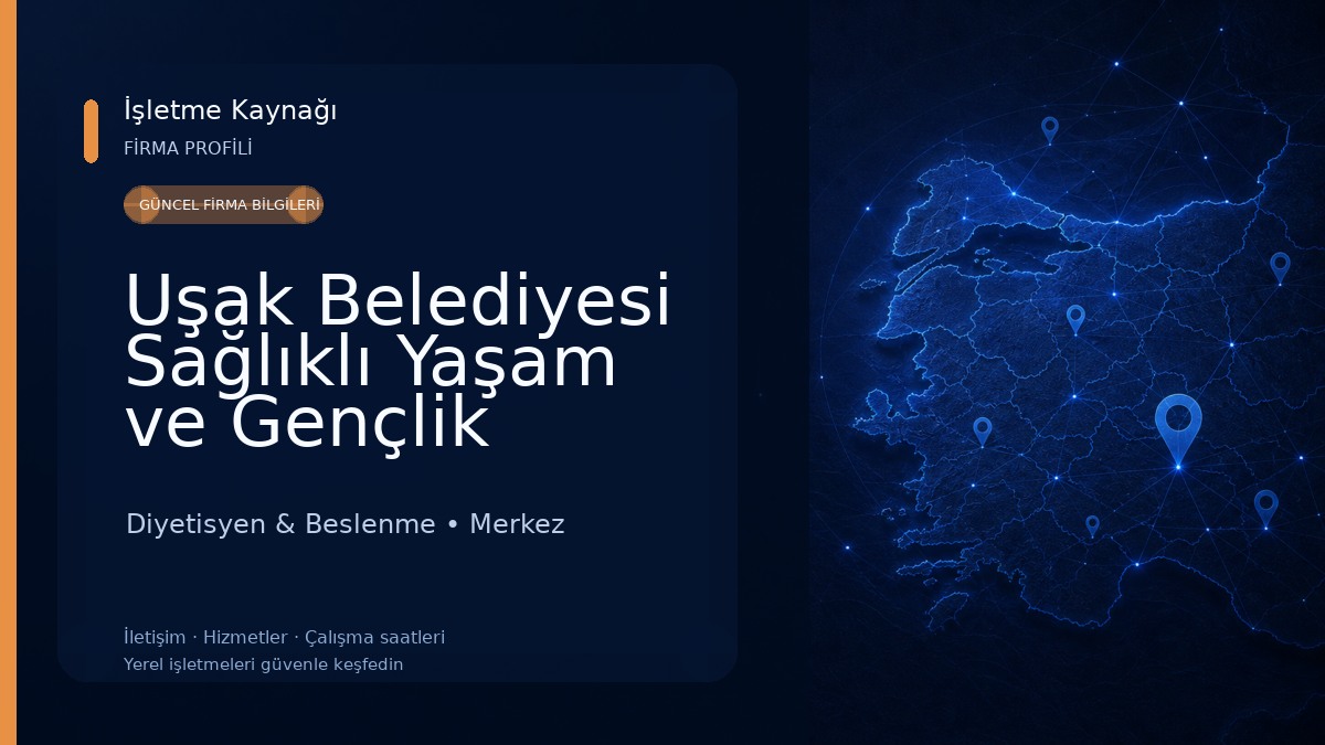 Uşak Belediyesi Sağlıklı Yaşam ve Gençlik Merkezi