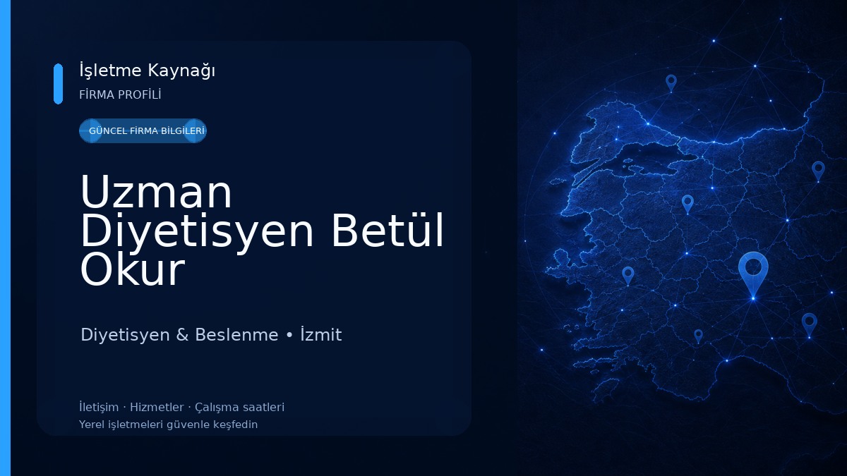 Uzman Diyetisyen Betül Okur