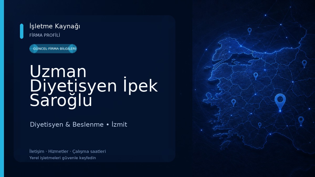 Uzman Diyetisyen İpek Saroğlu /Sezgisel Yeme ve Beslenme Danışmanlığı Diyetisyen & Beslenme