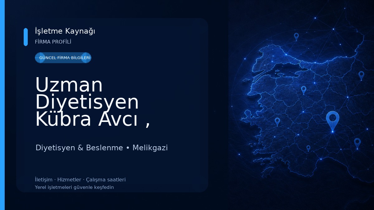 Uzman Diyetisyen Kübra Avcı , Anne , Çocuk ve Gebelik Diyetisyeni Diyetisyen & Beslenme