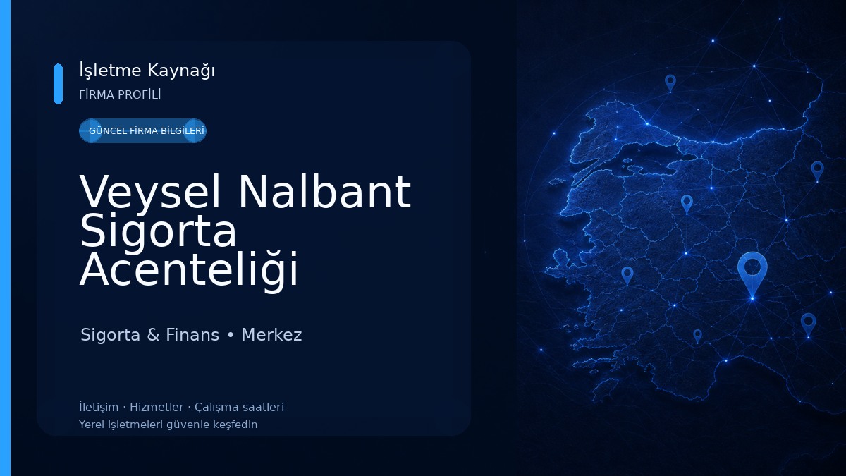 Veysel Nalbant Sigorta Acenteliği Sigorta & Finans