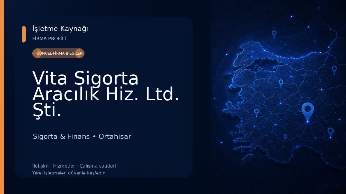 Vita Sigorta Aracılık Hiz. Ltd. Şti. Sigorta & Finans