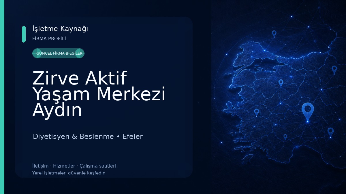 Zirve Aktif Yaşam Merkezi Aydın Diyetisyen & Beslenme
