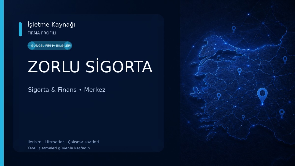 ZORLU SİGORTA Sigorta & Finans